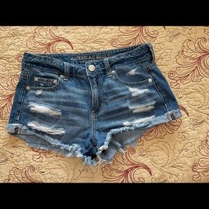 American Eagle Tomgirl Shortie size 4